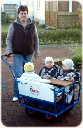 4-Sitzer mit Tagesmutti