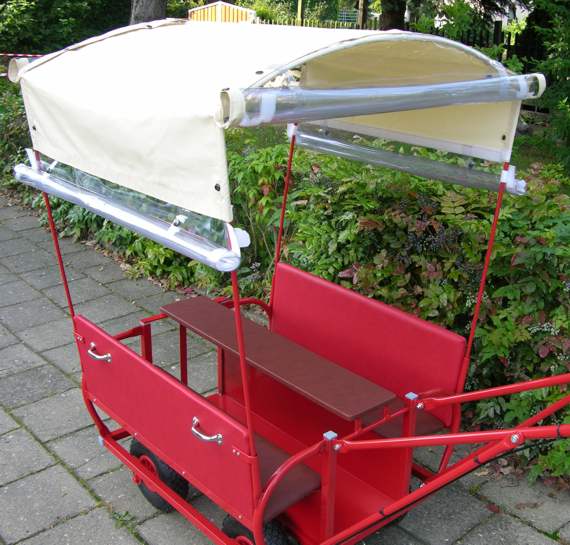 Regenverdeck oben